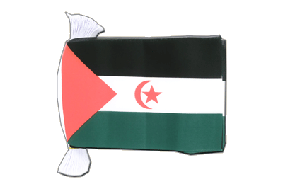 Western Sahara - Flag Bunting 6x9", 9 m