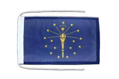 Indiana Flagge 20 x 30 cm