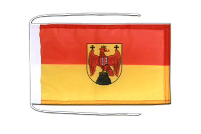 Burgenland - Flag with ropes 8x12"