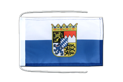 Flag with ropes Bavaria Dienstflagge - 8x12"