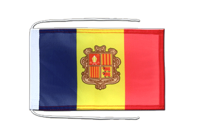 Andorra Flagge 20 x 30 cm