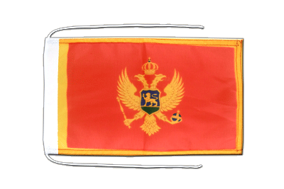 Montenegro - Flagge 20 x 30 cm