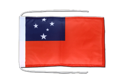 Flag with ropes Samoa - 8x12"