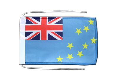 Flag with ropes Tuvalu - 8x12"