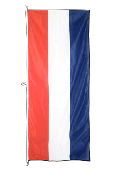 Niederlande - Hochformat Flagge 80 x 200 cm