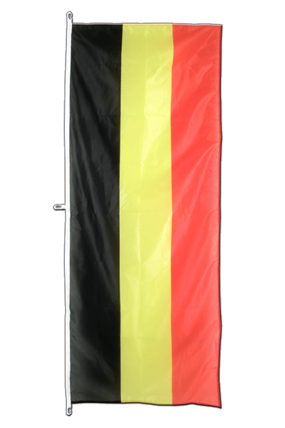 Drapeau vertical Belgique 80 x 200 cm