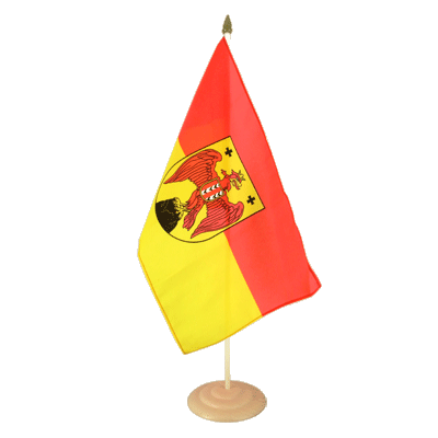 Burgenland Grand drapeau de table 30 x 45 cm, bois