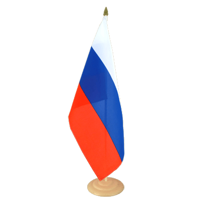 Russland Große Tischflagge 30 x 45 cm