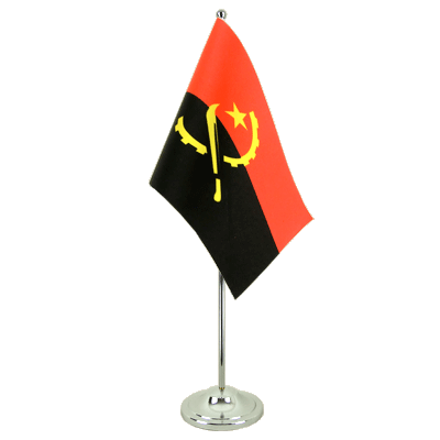Angola Satin Table Flag 6x9"