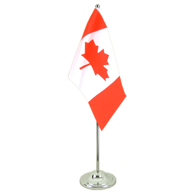 Canada Drapeau de table 15 x 22 cm, prestige