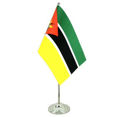 Mozambique - Satin Table Flag 6x9"