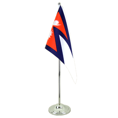 Nepal - Satin Table Flag 6x9"