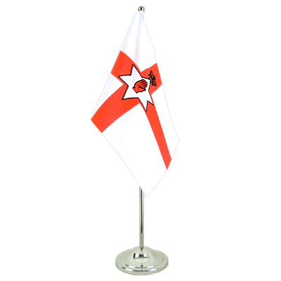 Northern Ireland - Satin Table Flag 6x9"
