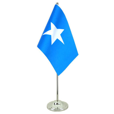 Drapeau de table Somalie 15 x 22 cm, prestige