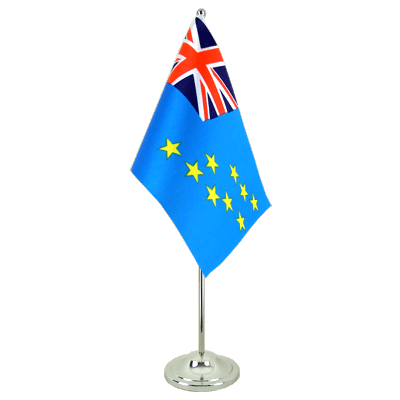 Tuvalu - Satin Table Flag 6x9"