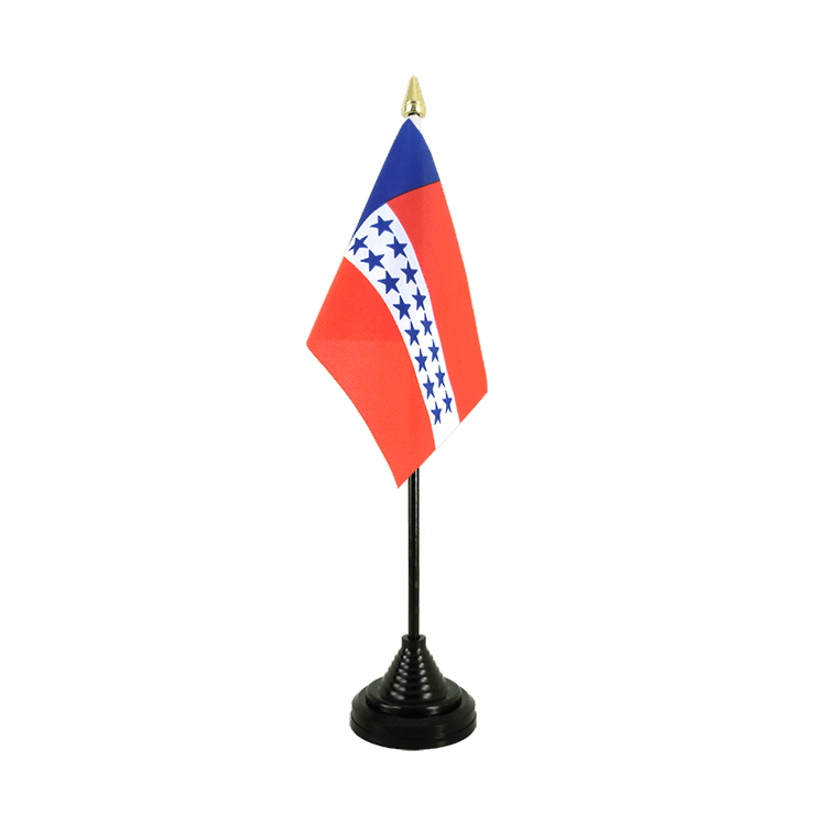Tuamotu Archipel Tischflagge 10 x 15 cm