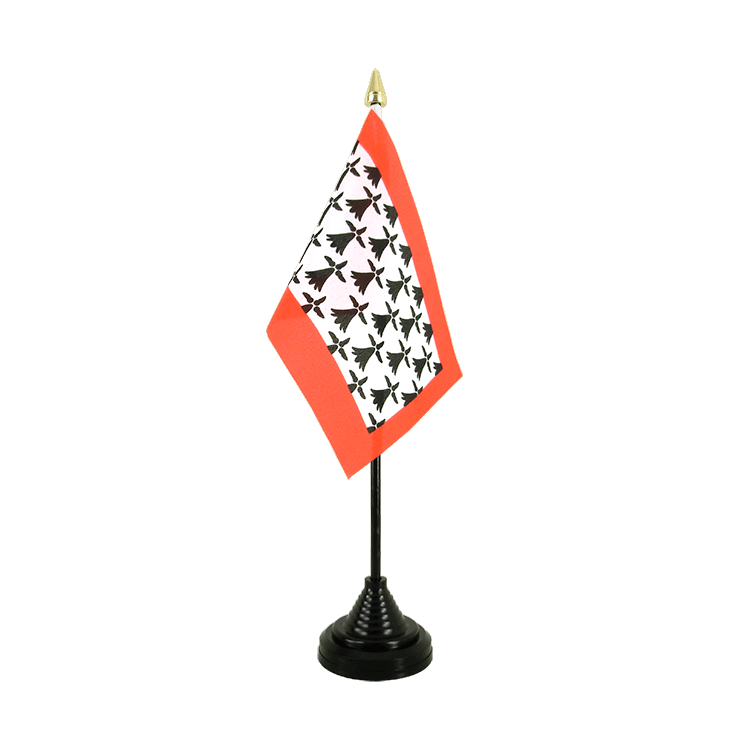 Mini drapeau Limousin de table 10 x 15 cm