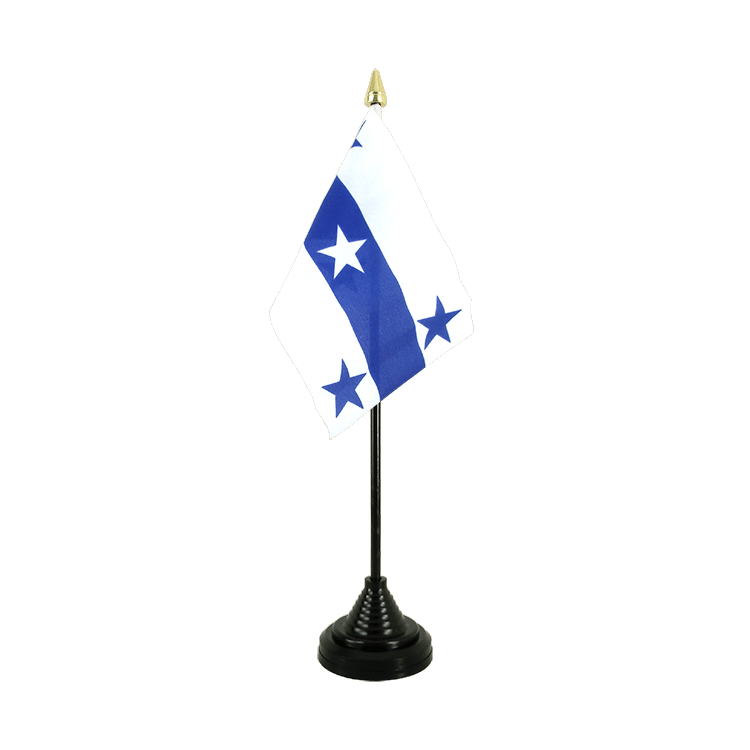 Gambier Inseln Tischflagge 10 x 15 cm