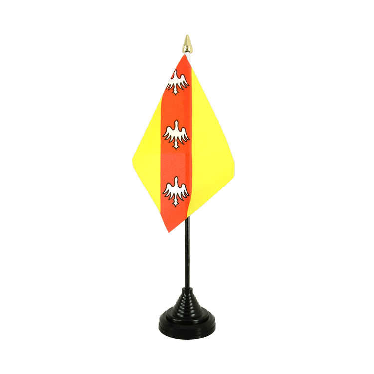 Lothringen Tischflagge 10 x 15 cm