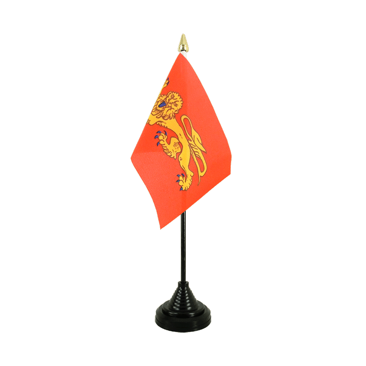 Aquitanien Tischflagge 10 x 15 cm