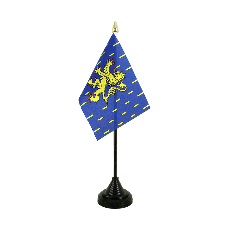Mini drapeau Franche Comté de table 10 x 15 cm