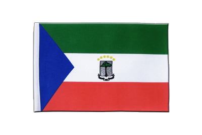 Äquatorial Guinea - Satin Flagge 15 x 22 cm