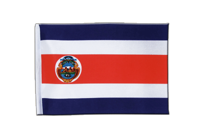 Satin Flag Costa Rica - 6x9"