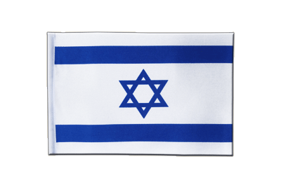 Israel Satin Flagge 15 x 22 cm