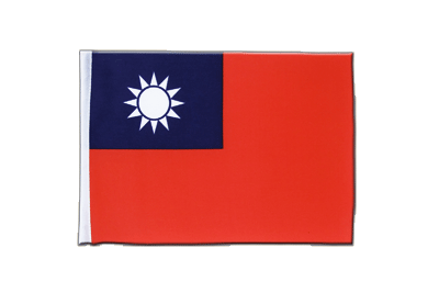 Taiwan Satin Flagge 15 x 22 cm