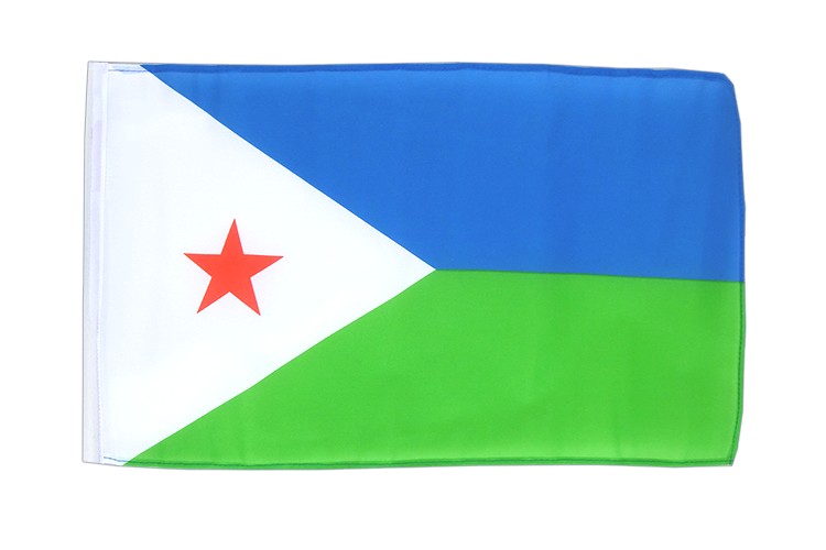 Small Djibouti Flag 12x18"