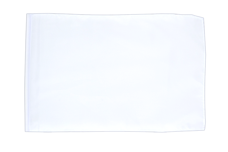 Weiße Flagge 30 x 45 cm