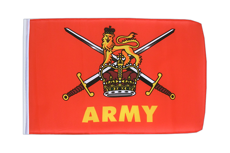 Armée de Terre Britannique - Petit drapeau 30 x 45 cm