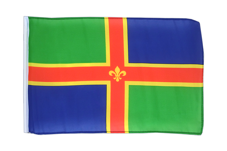 Lincolnshire - Petit drapeau 30 x 45 cm