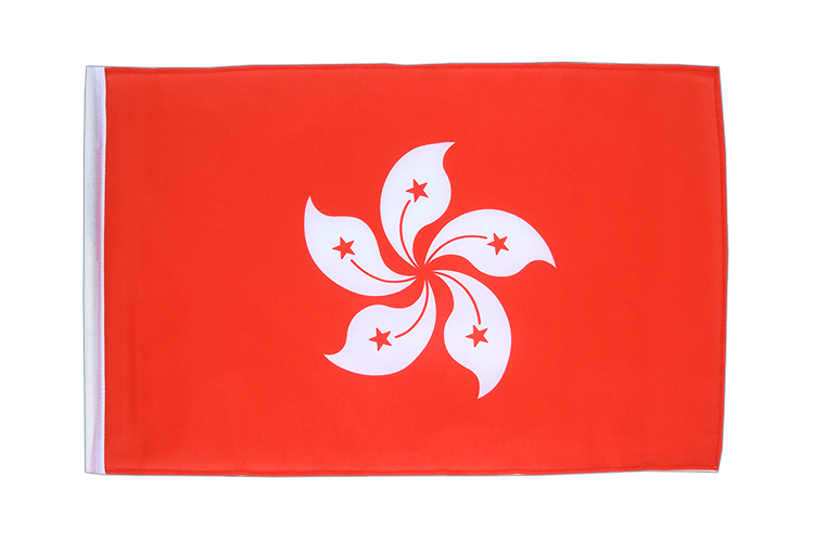Petit drapeau Hong Kong 30 x 45 cm