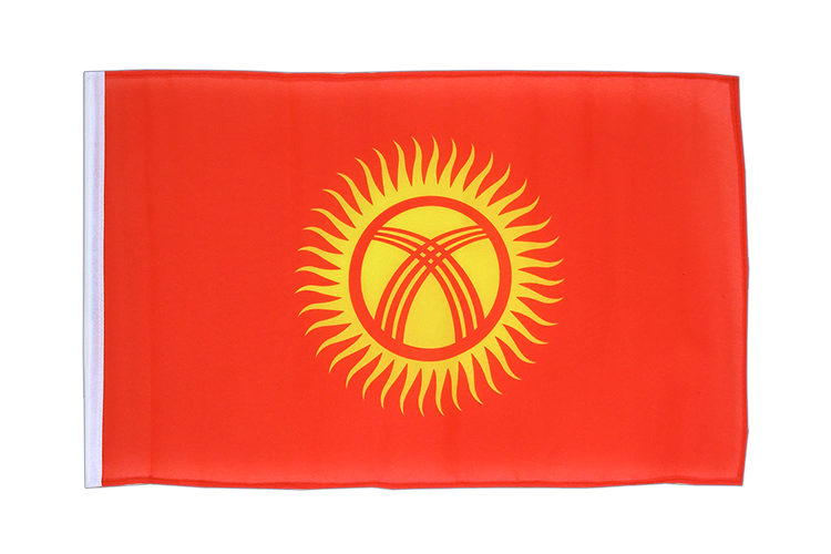 Petit drapeau Kirghizistan 30 x 45 cm
