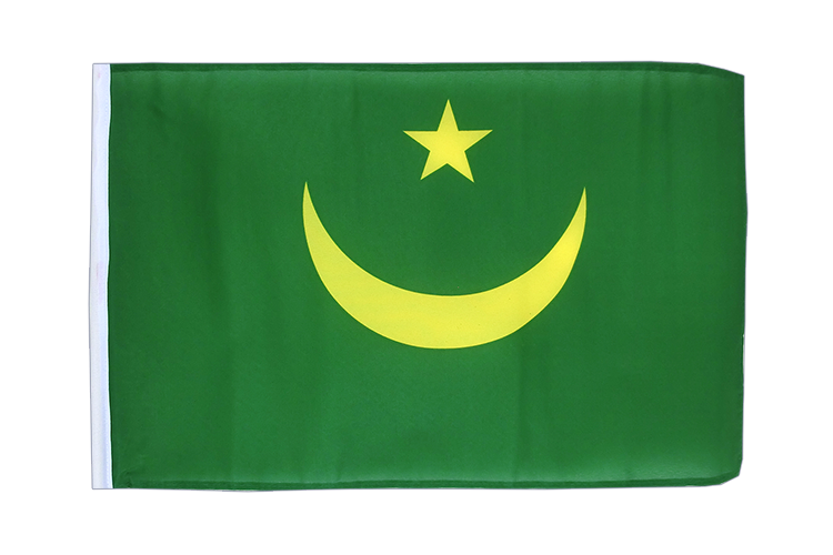 Petit drapeau Mauritanie 30 x 45 cm