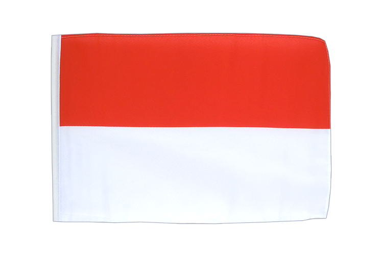 Petit drapeau Monaco 30 x 45 cm