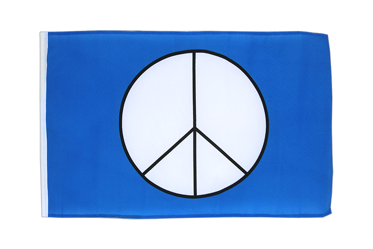 Small Peace CND Flag 12x18"