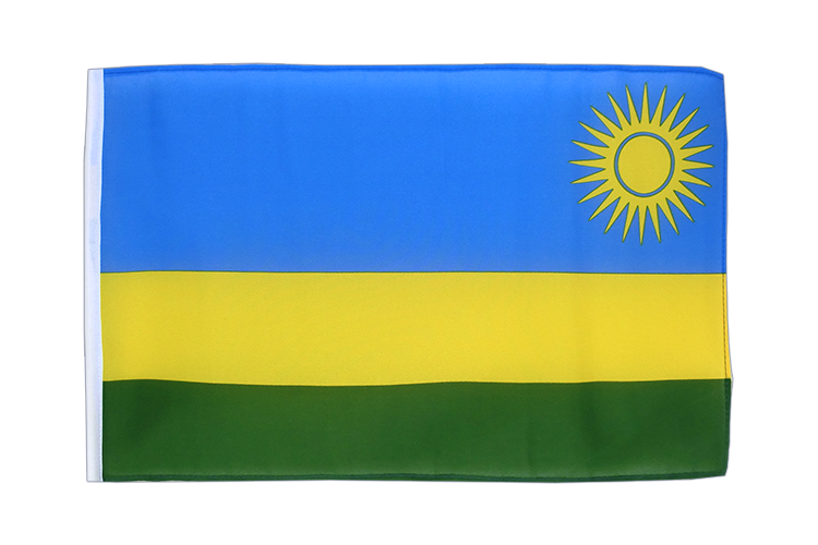 Rwanda - 12x18 in Flag