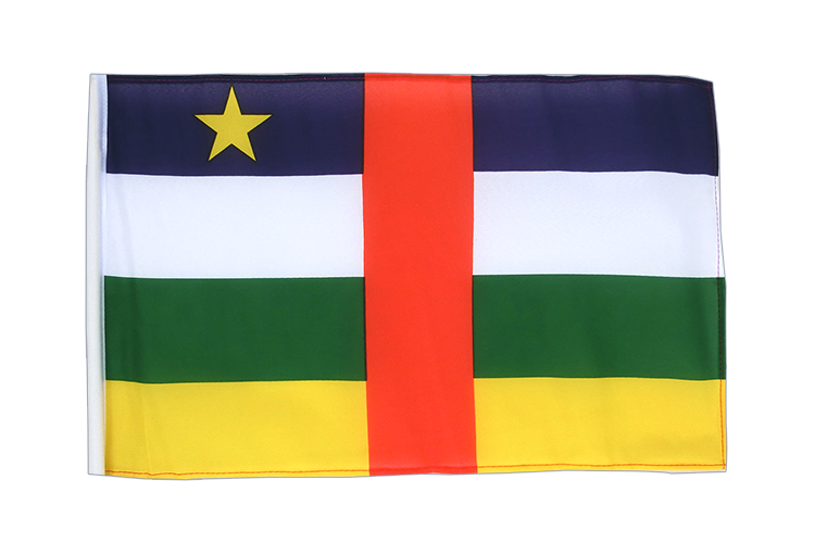 Zentralafrikanische Republik - Flagge 30 x 45 cm