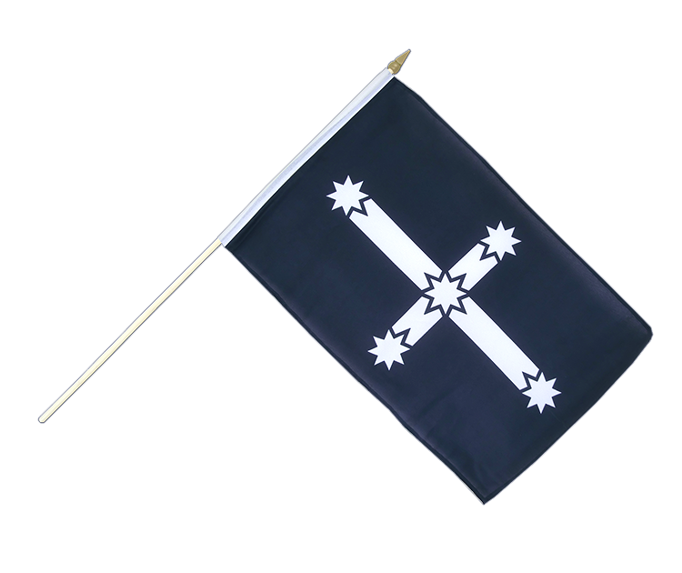 Eureka 1854 - Hand Waving Flag 12x18"