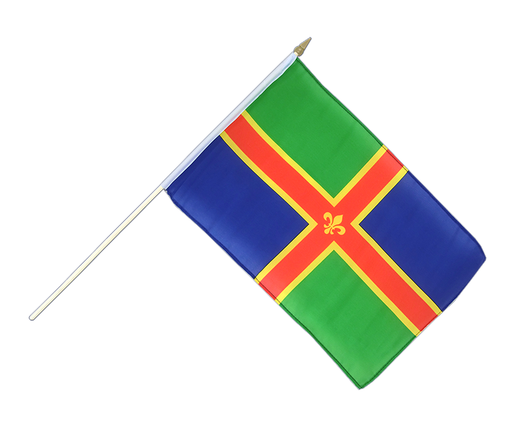 Lincolnshire Stockflagge 30 x 45 cm