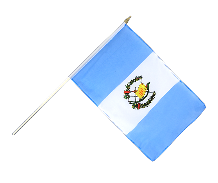 Guatemala - Stockflagge 30 x 45 cm