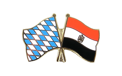 Bayern + Ägypten - Freundschaftspin