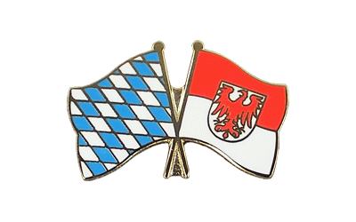 Bayern + Brandenburg - Freundschaftspin
