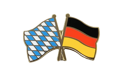 Bayern + Deutschland - Freundschaftspin