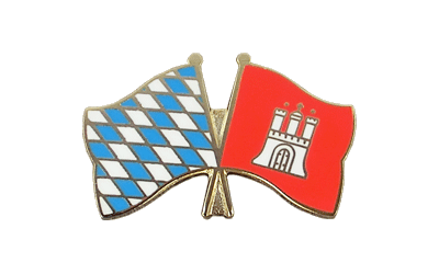 Bayern + Hamburg - Freundschaftspin