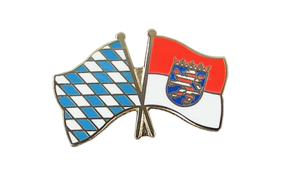 Bayern + Hessen - Freundschaftspin