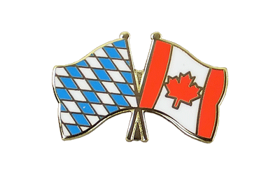 Bayern + Kanada - Freundschaftspin