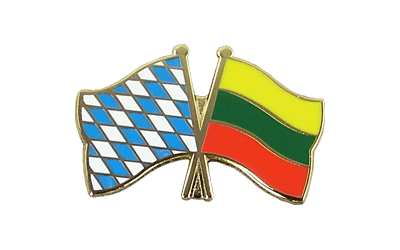 Bayern + Litauen - Freundschaftspin